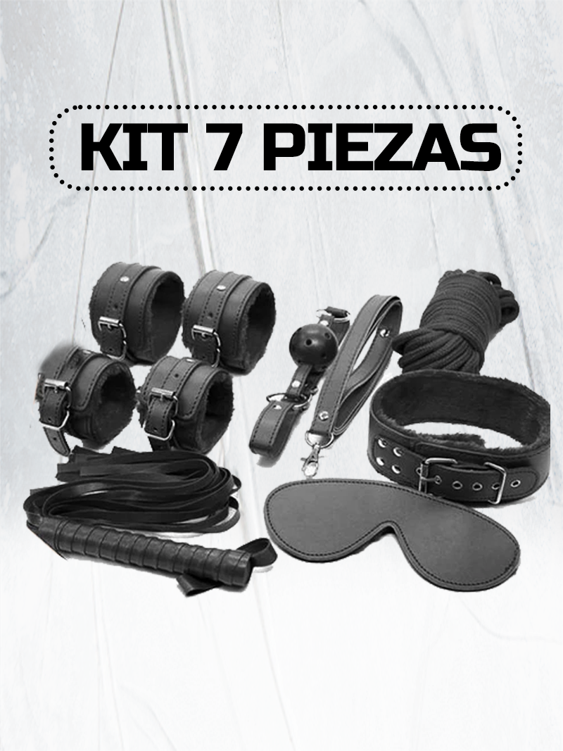 Kit Bondage Fetish Fantasy - Pour Attacher Aux Portes - Couple - Noir - Plastique